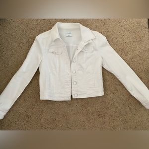 White Jean Jacket